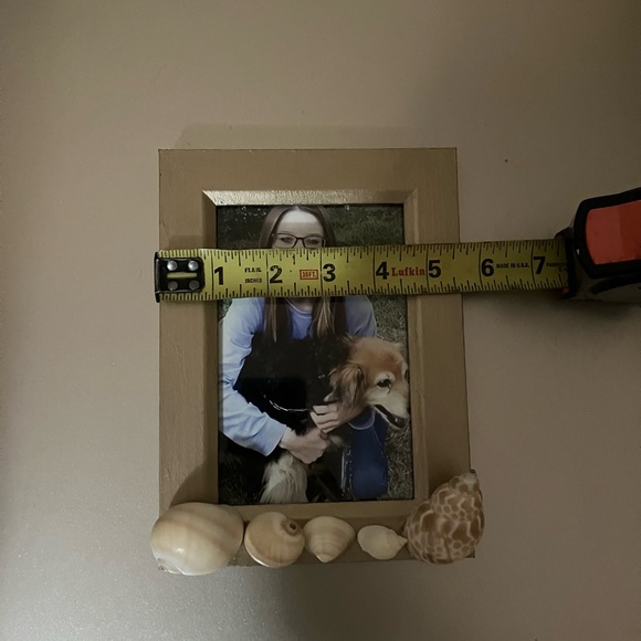 Champagne Gold Photo Frame, Beach 4x6 Picture Frame, Beach Home Decor, Sea Photo - Picture 4 of 5